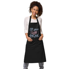 Let Your Light Shine - Organic cotton apron