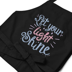 Let Your Light Shine - Organic cotton apron