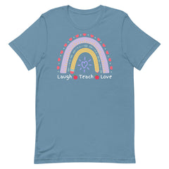 Laugh Teach Love Teacher Shirt