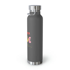 Teacher Love - Copper Vacuum Insulated Bottle, 22oz