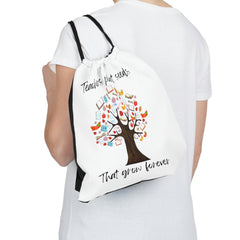 Teachers Plant Seeds - Outdoor Drawstring Bag