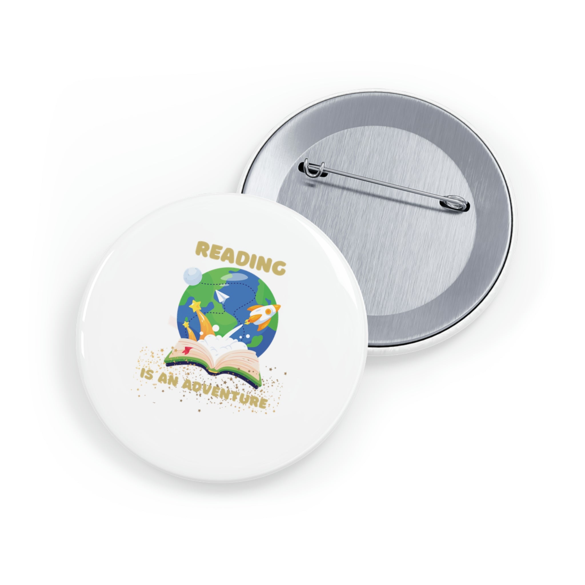 Read Riordan Pins Reading Is an Adventure C - Round Pins – TeacherShine