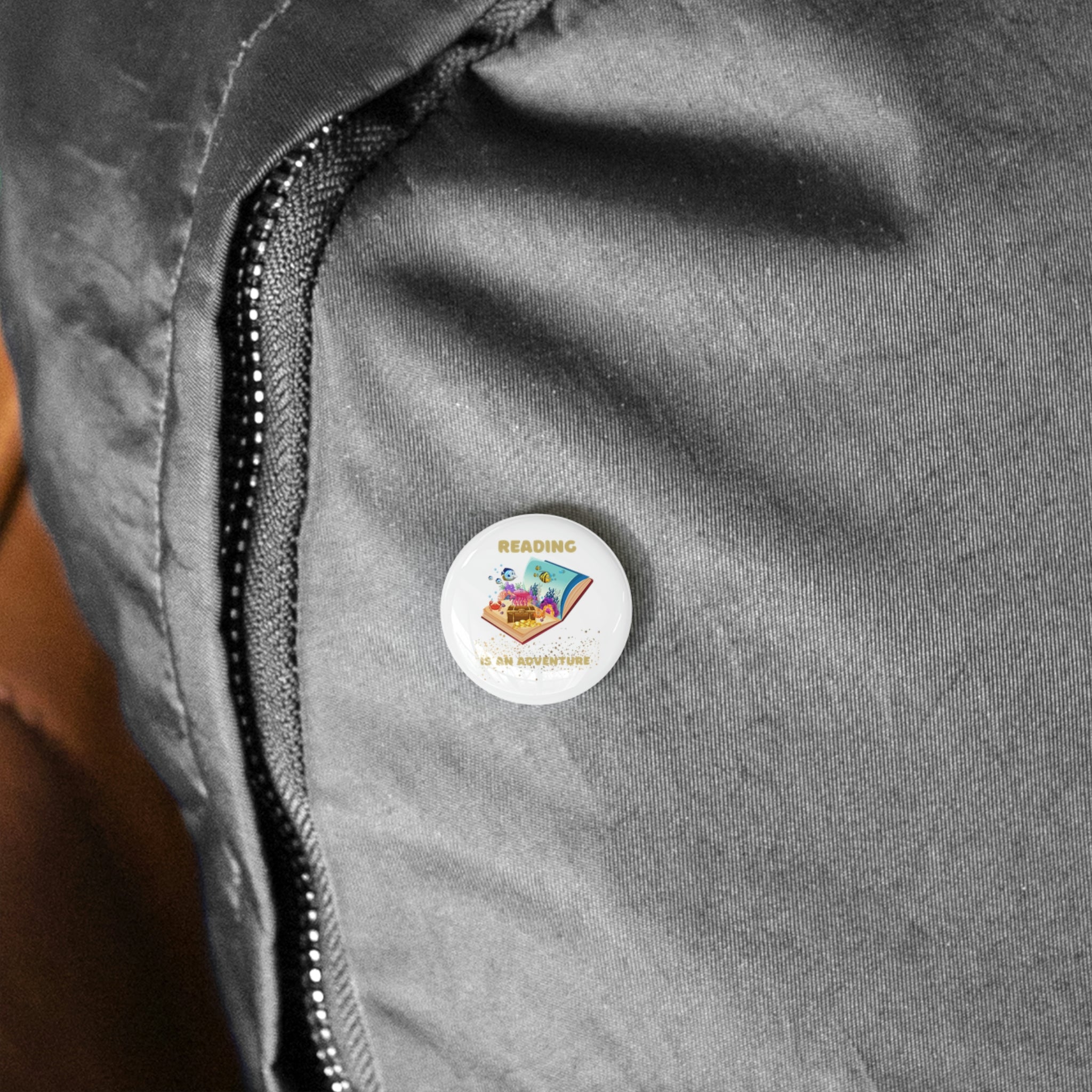 Read Riordan Pins Reading Is an Adventure E - Round Pins – TeacherShine