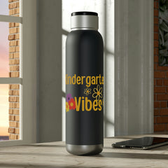 Kindergarten Vibes (yellow) - Soundwave Copper Vacuum Audio Bottle 22oz