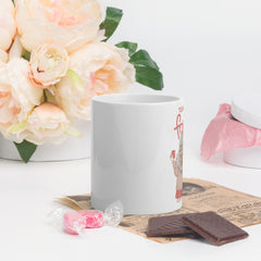 Teacher Friends - White glossy mug