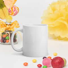 Teach Love Inspire - White glossy mug