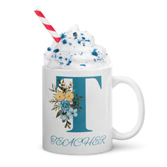 Teacher - White glossy mug