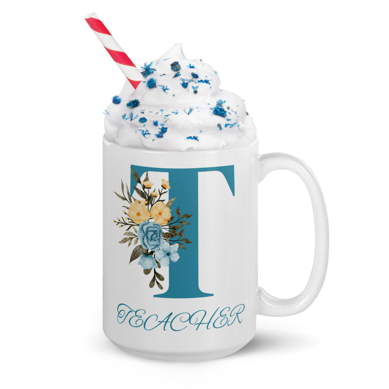 Teacher - White glossy mug